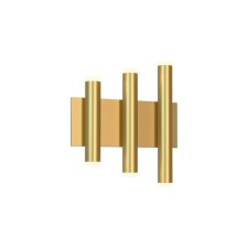 Бра Mantra Cala, LED, 36Вт, 2520Лм, 3000К, 280х66х300 мм, цвет золотой