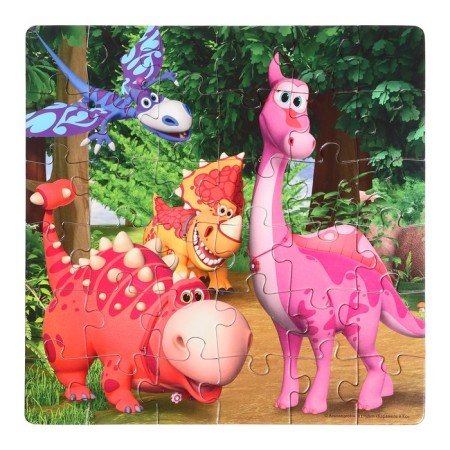 Puzzle "Turbosaurs. Beauty with friends ", 36 elements-3