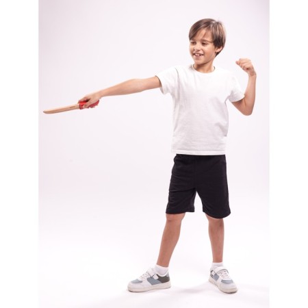 Wooden children's sword "Tanto", red color, beech-8