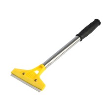 Tundra scraper, fixed blade 100 mm, metal rubberized handle 300 mm