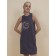 Female dress, size l, dark blue color