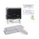Automatic COLOP PRINTER Stamp with 40 SET-F, 6/4 lines, 2 cash desks, black