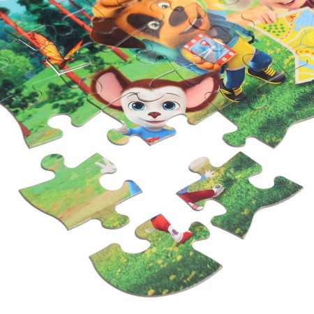Contour maxi-puzzle "Barboskins", 30 elements-3