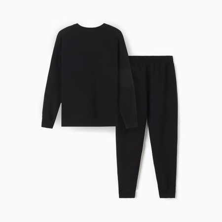 Women's costume (sweatshirt/pants), black color, size 46-13