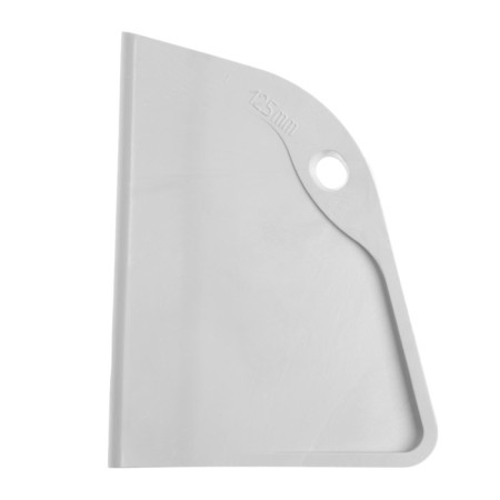 Rubber Tundra Spatula "Parus", white, 125 mm-1