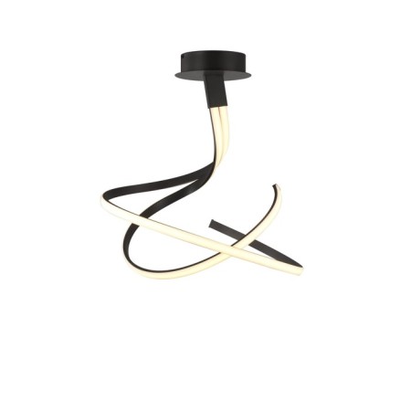Ceiling chandelier Mantra Nur, LED, 4000LM, 2800K, 640 mm, brown color