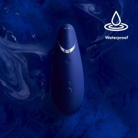 Contactly clitoral stimulator Womanizer Premium 2, blue-2