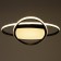 Causteen with PDU 1221/1bk LED 90W 3000-6000K black 50x50x9 cm Bayerlux