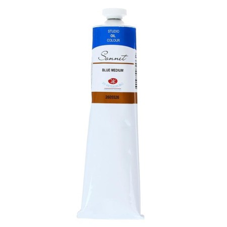 Oil paint in a tube 120 ml, ZHK "Sonet", blue medium, 2605526-1