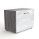 Graivud puff-puff, 600 × 350 × 410 mm, color pine concrete dark / pine concrete light