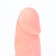 Falloimitator Oka-Khpoki, realist, 20 x 4 cm, on suction cup, with a scrotum, bodily