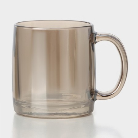 Glass Gold Mug of Golden Honey, 380 ml