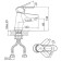 Sink mixer D&K DA1392101