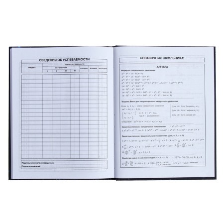 Universal diary for grades 1-11, 48 sheets "bunnies", hard cover, matte lamination, foil embossing, selective mother-of-pearl varnish-7