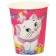 Paper glass "Happy Birthday!", 250 ml, cats aristocrats