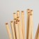 A set of bamboo tubes for panda cocktails, 20 × 0.3 cm
