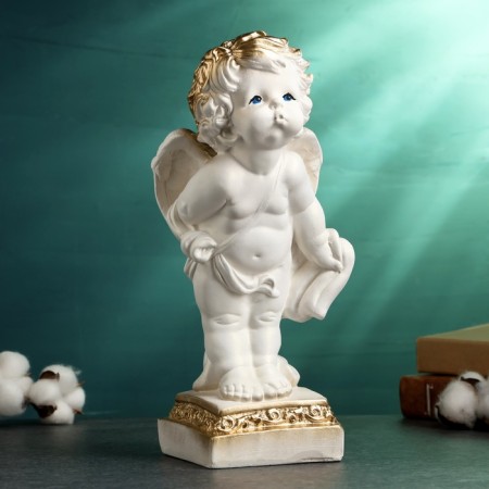 Figure "Angel Small" White 31x14x15cm-4