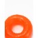Chewing toy "Ring" Transparent, PP, 6.7 x 2 cm, orange