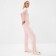 Kit (jumper, trousers) female minku, pink color, size 54