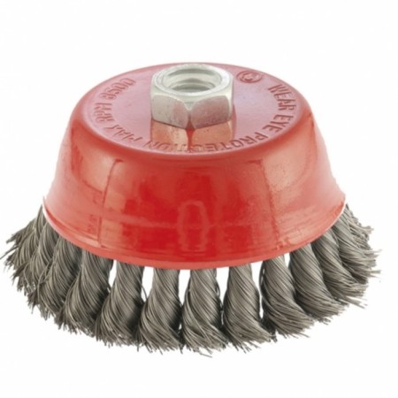Matrix ushm brush, d = 100 mm, m14, cup, twisted wire 0.35 mm