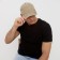 Minaku baseball cap, beige color, size 58