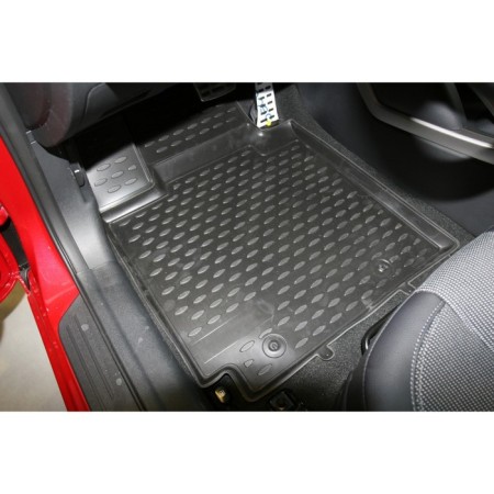 Rugs in the salon Hyundai Veloster, 2012-2016 4 pcs. (polyurethane)-3