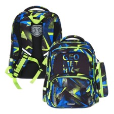 School backpack by Ergon. Spin Erich Krause Schoolline 20l 42*31*14.5 Triangle + Penal