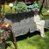 Billy swing pillow, size 50x60x180 cm, gray color