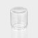 Glass jar for spices with bamboo lid Bellatenero Eco, 50 ml, 4.5 × 6.2 cm