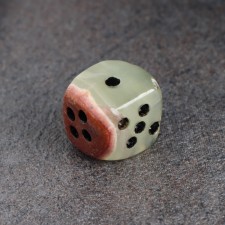 Small dice, 1.5 cm, onyx
