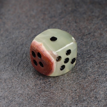 Small dice, 1.5 cm, onyx
