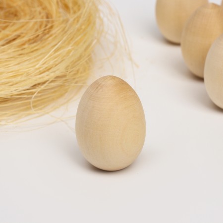 Wood painting "Nest with eggs", 10 pcs.-3