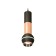 A set of suspended lamp with additional backlight Ambrella Light, Techno, XP11020040, GU5.3, Black Sand, Gold Pink Pink