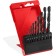 Set of drill on metal bison, p4m2, cylindrical shank, 1.5-10 mm, 10 pcs, class in