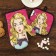 Kitchen set 2 Ave. Ethel Love Life "Beauty", a severity of 17*17 cm, a mittens-seizure. 26*16 cm, 100% p/e