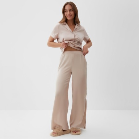 Female pajamas (shirt and trousers) Kaftan p. 52-54, powder-10