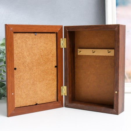 Key "Great Bouquet" Walnut 15x21 cm-3