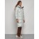 Coat insulated winter female, size 50, color light green