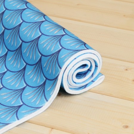 A sunbed for a bath with a printer "Water Dragon" in a case, 50x150cm, blue-3