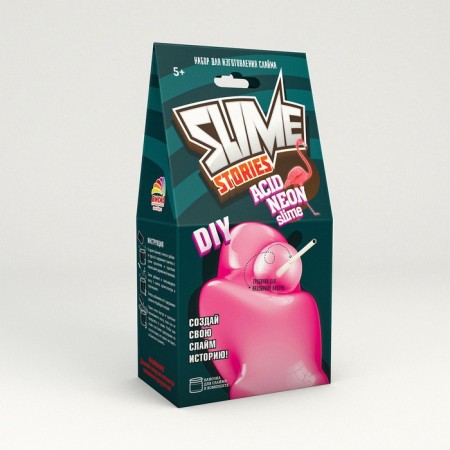 Set for experiments and experiments "Slime Stories. ACID Neon "The series" Young Chemist "-1
