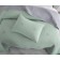 A set with a blanket "Jacqueline", size 230x250 cm, 50x70 cm - 2 pcs, green color