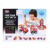 Designer magnetic "colored magnets", 27 parts