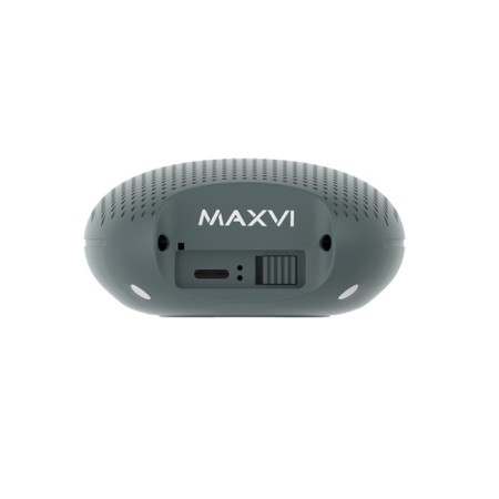 Portable column Maxvi PS-01, 3 W, 500 mAh, BT 5.0, IP54, Gray-4