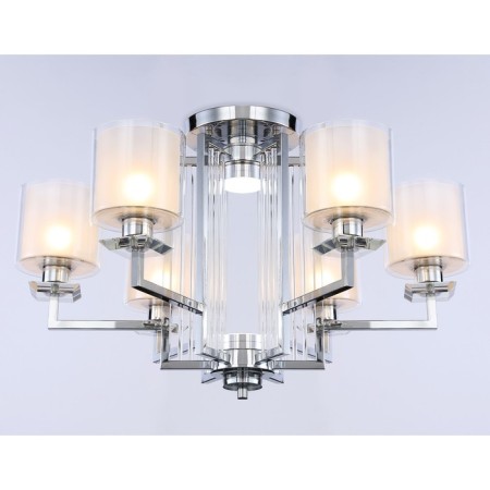 Ceiling chandelier Ambrella Light, Traditional, TR4418, 6HE27, Color Chrome-3