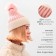 Women's hat minku, pink color, rr 58-60
