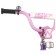 Bicycle 16 "Novatrack Vector, purple color
