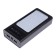 External battery 486, 20,000 mAh, Type-C/Lightning/MicroUSB cables, lantern, black