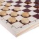 Checkers "Tron" 30 x 30 cm, checkers d-2.7 cm