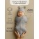 Lightning diaper with a fascion hat, height 56-68 cm, color gray color