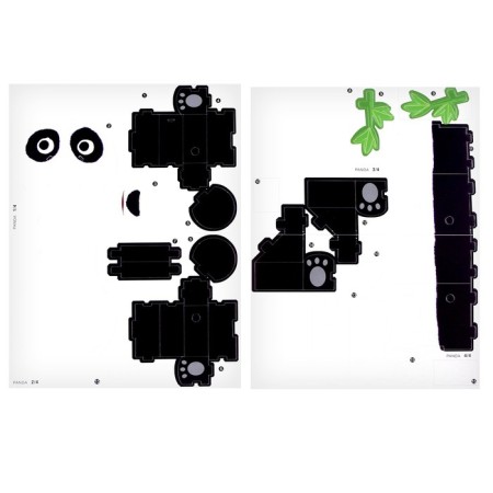 Set for creativity Soster 3D figures "Panda"-1